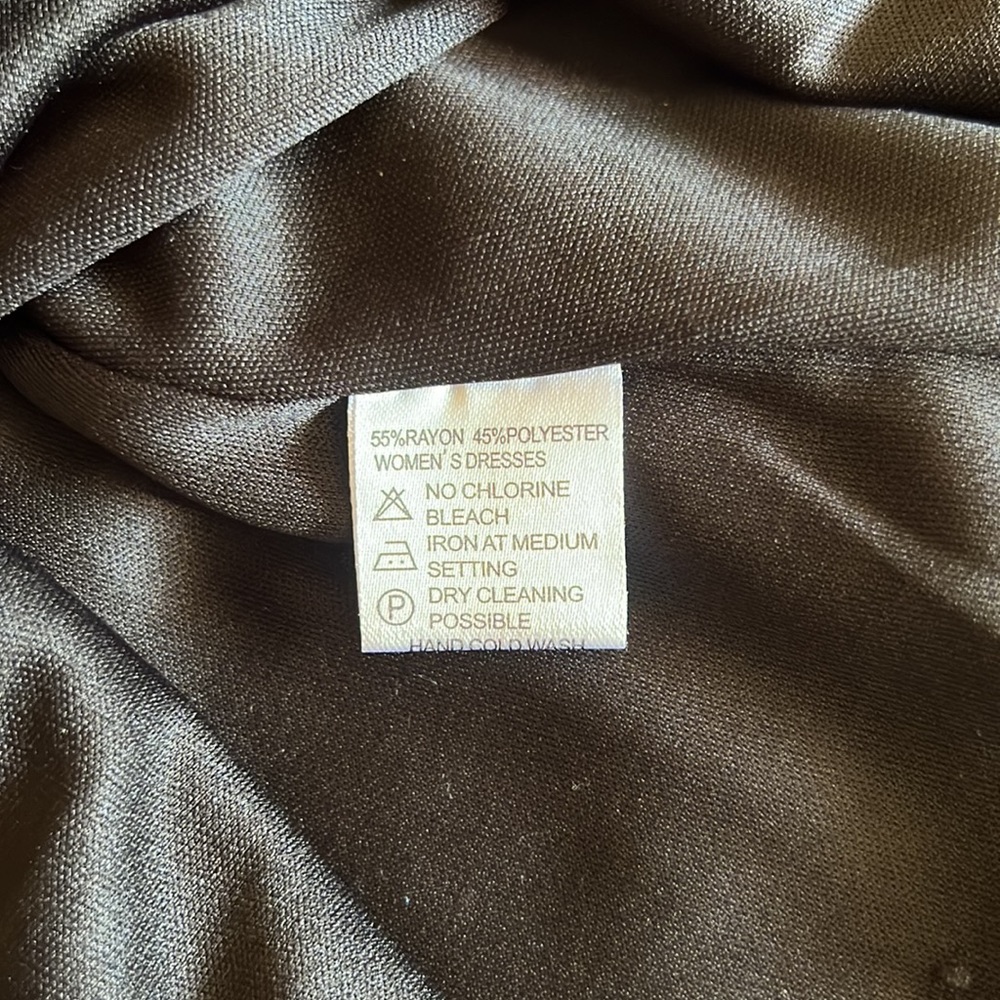 NWT Women’s Ever Pretty Peacock Strapless Maxi Dress size 8 - Picture 4 of 4